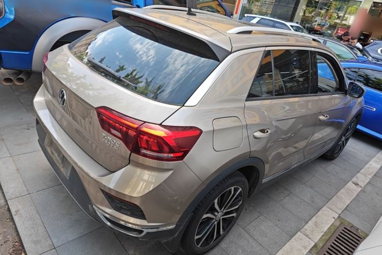 Used Volkswagen T-ROC 2018 280TSI DSG Two-Wheel-Drive Comfort Version China V Standard Rear Right 45 Deg