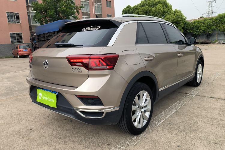 Used Volkswagen T-ROC 2018 230TSI DSG Two-Wheel Drive Advanced Version China V Standard Rear Right 45 Deg