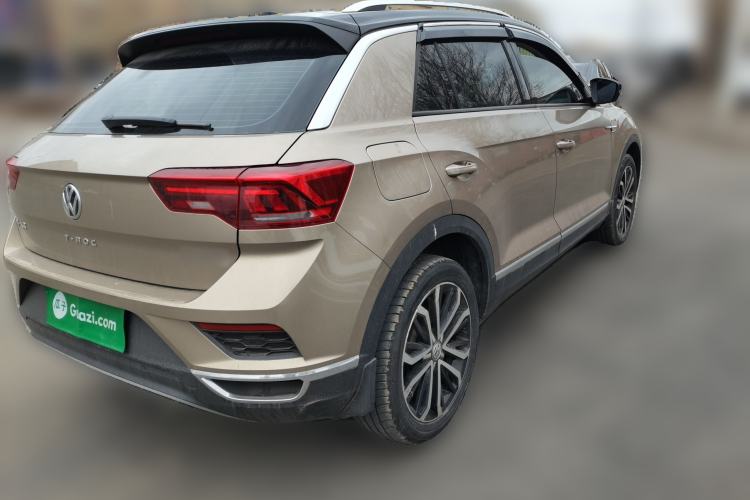 Used Volkswagen T-ROC 2018 280TSI DSG Four-Wheel Drive Comfort Version China V Standard Rear Right 45 Deg
