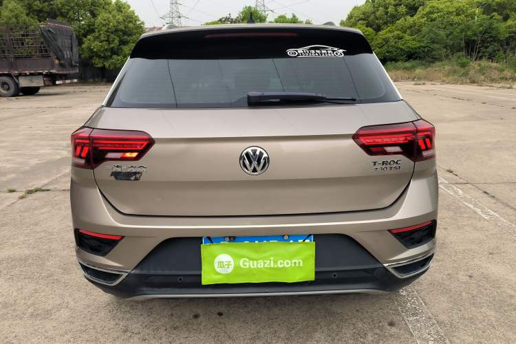 Used Volkswagen T-ROC 2018 230TSI DSG Two-Wheel Drive Advanced Version China V Standard Rear