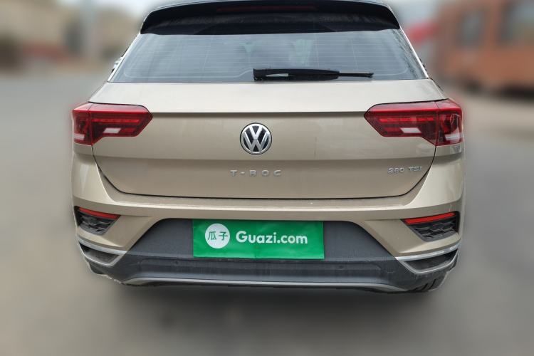 Used Volkswagen T-ROC 2018 280TSI DSG Four-Wheel Drive Comfort Version China V Standard Rear