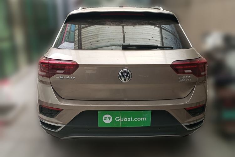 Used Volkswagen T-ROC 2018 280TSI DSG Two-Wheel Drive Comfort Version China VI Standard Rear