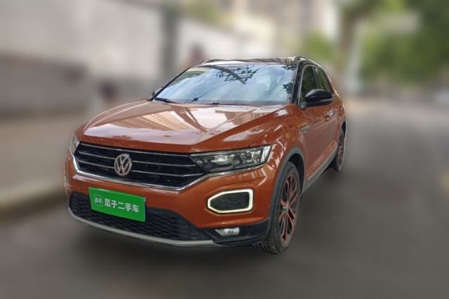 Used Volkswagen T-ROC 2018 280TSI DSG Two-Wheel-Drive Luxury Version China V Emission Standard