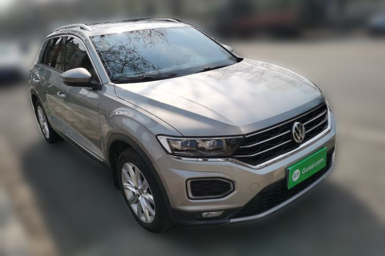 Used Volkswagen T-ROC 2018 280TSI DSG Two-Wheel Drive Advanced Version China V Emission Standard Front Right 45 Deg