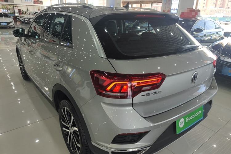 Used Volkswagen T-ROC 2018 280TSI DSG Two-Wheel-Drive Comfort Version China V Standard Rear Left 45 Deg