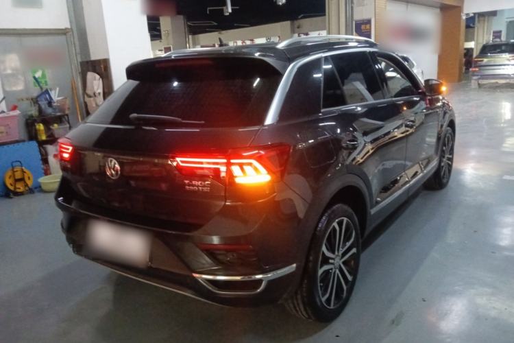 Used Volkswagen T-ROC 2018 280TSI DSG Two-Wheel-Drive Comfort Version China V Standard Rear Right 45 Deg