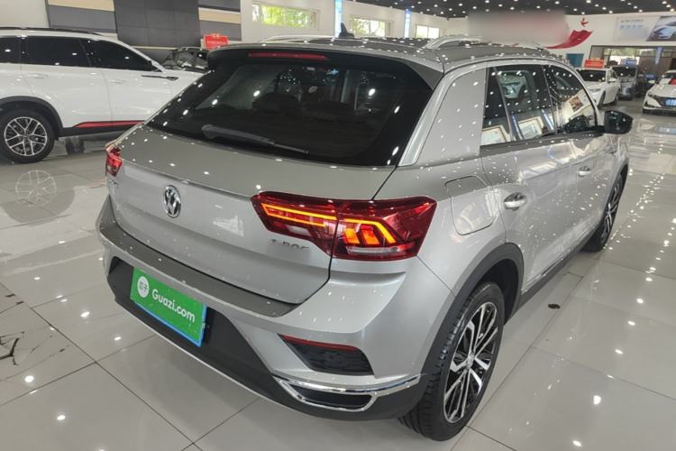 Used Volkswagen T-ROC 2018 280TSI DSG Two-Wheel-Drive Comfort Version China V Standard Rear Right 45 Deg