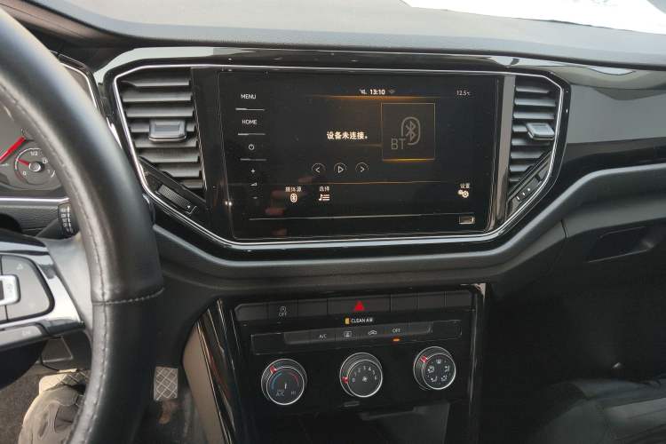 Used Volkswagen T-ROC 2018 280TSI DSG Two-Wheel-Drive Comfort Version China V Standard Audio And AC Panel
