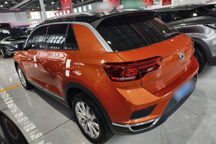Used Volkswagen T-ROC 2018 280TSI DSG Two-Wheel Drive Advanced Version China V Emission Standard Exterior 5