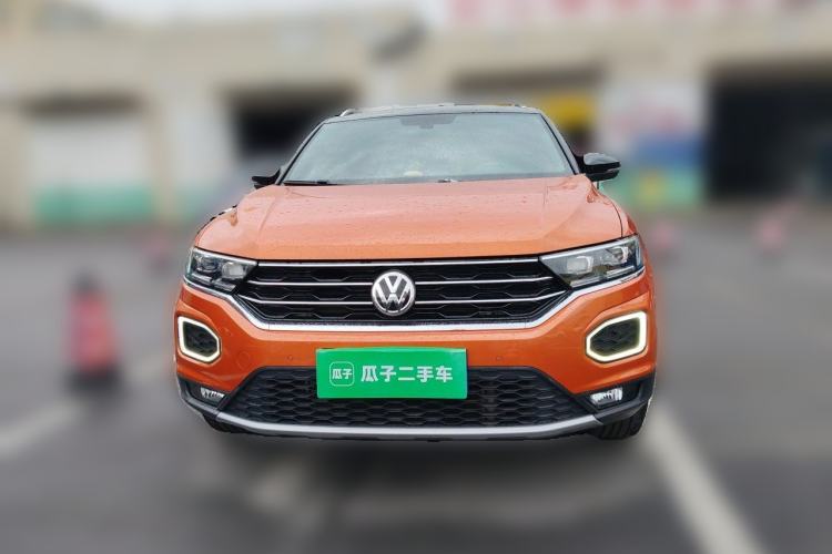 Used Volkswagen T-ROC 2018 280TSI DSG Two-Wheel-Drive Luxury Version China V Emission Standard Front