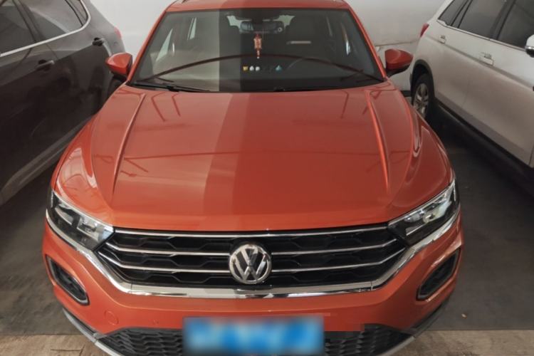 Used Volkswagen T-ROC 2018 280TSI DSG Two-Wheel-Drive Luxury Version China V Emission Standard Front