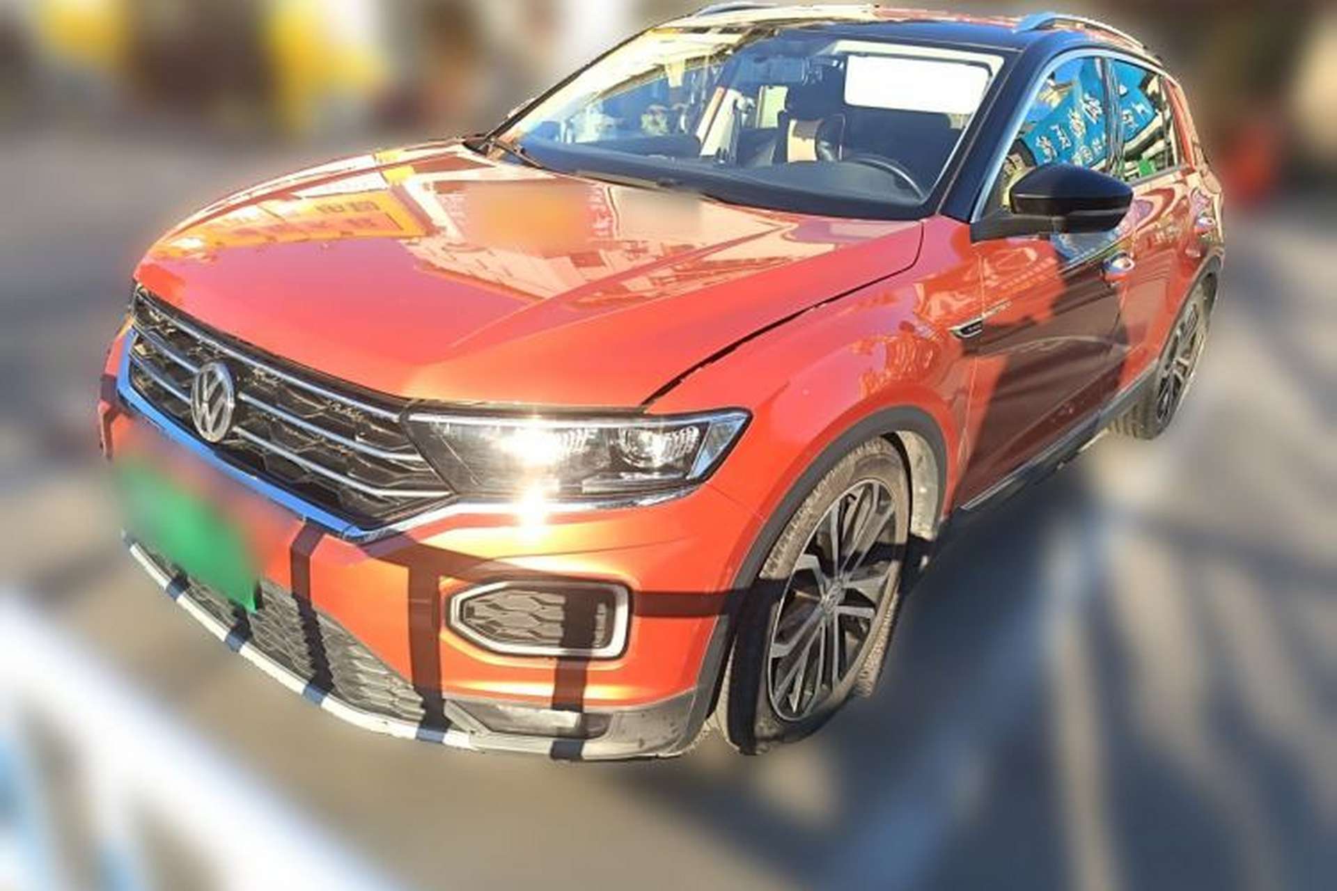 Used Volkswagen T-ROC 2018 280TSI DSG Two-Wheel-Drive Comfort Version China V Standard Front Left 45 Deg