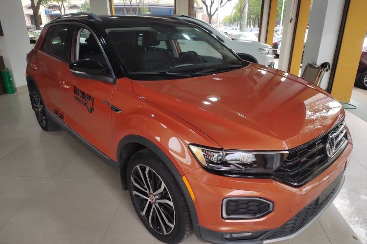 Used Volkswagen T-ROC 2018 280TSI DSG Two-Wheel-Drive Comfort Version China V Standard Front Right 45 Deg