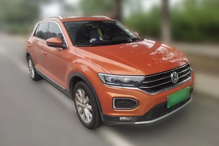 Used Volkswagen T-ROC 2018 230TSI DSG Two-Wheel Drive Advanced Version China V Standard Front Right 45 Deg