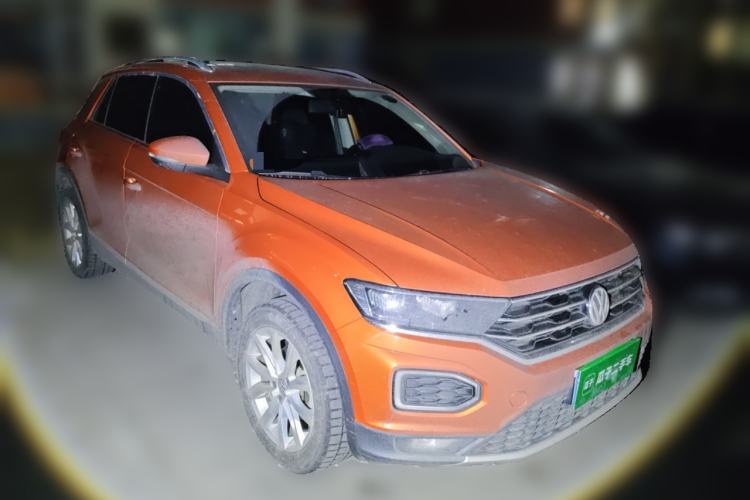 Used Volkswagen T-ROC 2018 230TSI DSG Two-Wheel Drive Advanced Version China V Standard Front Right 45 Deg
