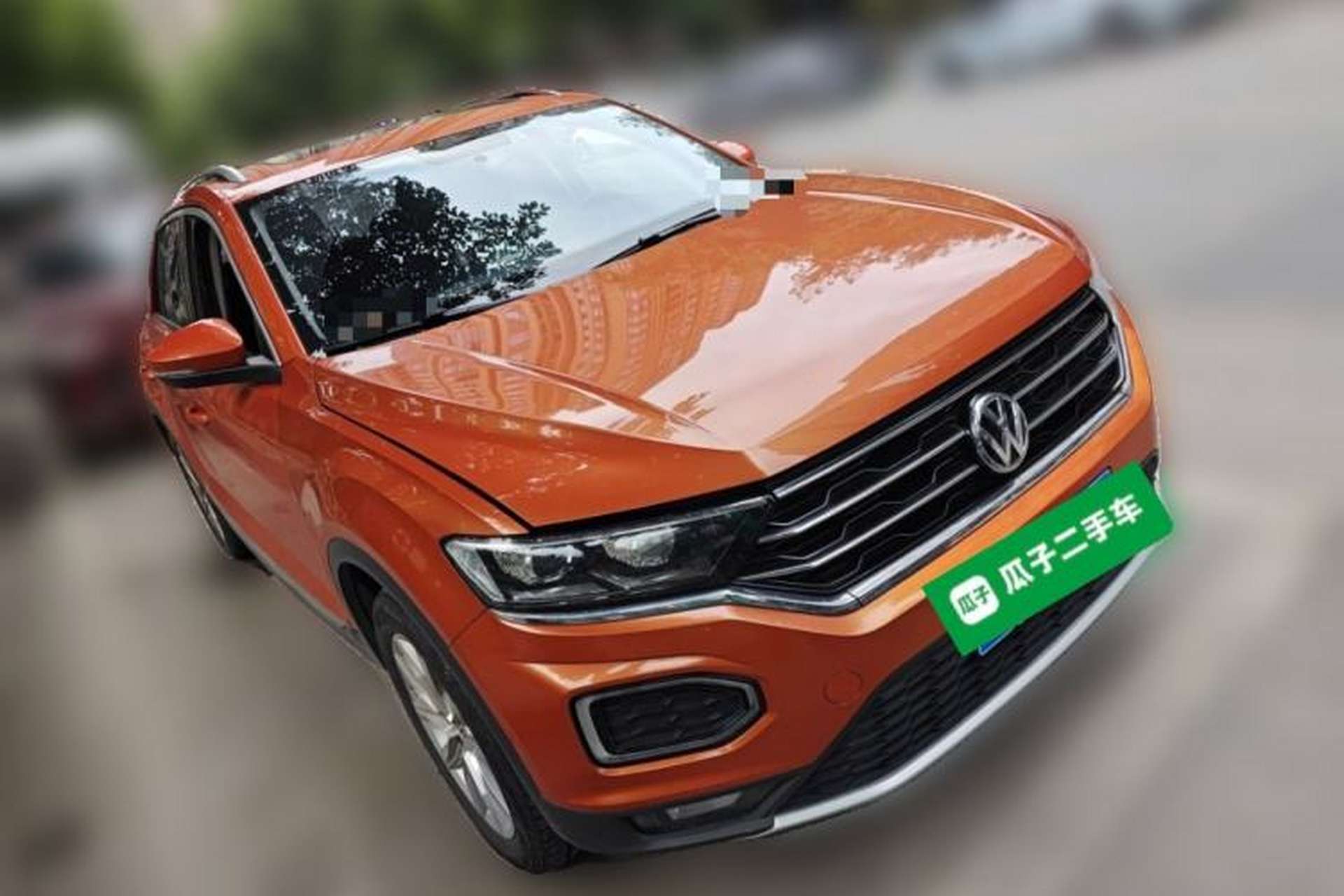 Used Volkswagen T-ROC 2018 280TSI DSG Two-Wheel Drive Advanced Version China V Emission Standard Front Right 45 Deg