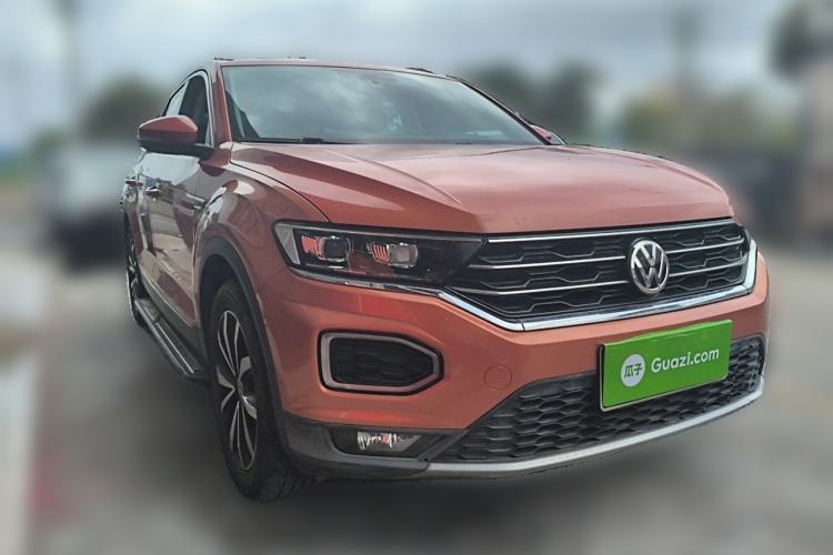 Used Volkswagen T-ROC 2018 280TSI DSG Two-Wheel-Drive Comfort Version China V Standard Front Right 45 Deg