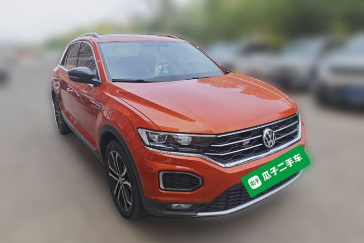 Used Volkswagen T-ROC 2018 280TSI DSG Two-Wheel-Drive Comfort Version China V Standard Front Right 45 Deg