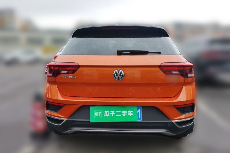 Used Volkswagen T-ROC 2018 280TSI DSG Two-Wheel-Drive Luxury Version China V Emission Standard Rear