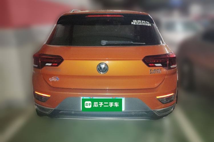 Used Volkswagen T-ROC 2018 280TSI DSG Two-Wheel-Drive Comfort Version China V Standard Rear