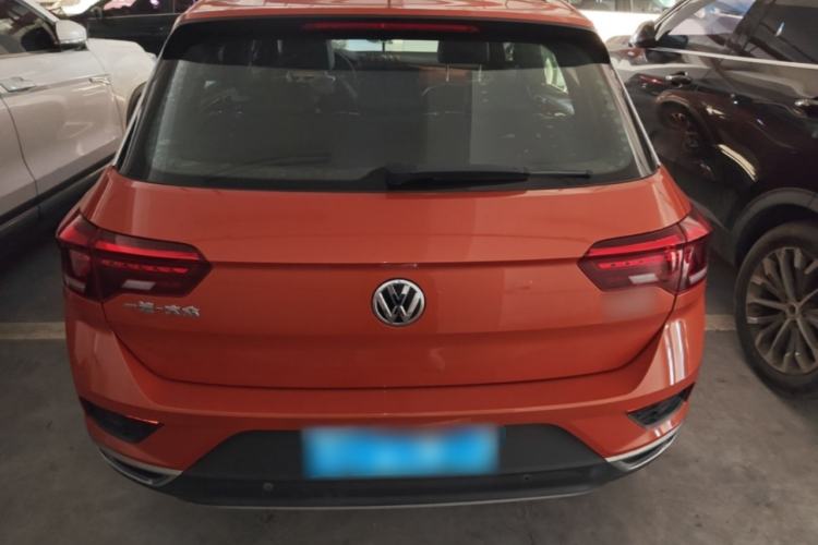 Used Volkswagen T-ROC 2018 280TSI DSG Two-Wheel-Drive Luxury Version China V Emission Standard Rear