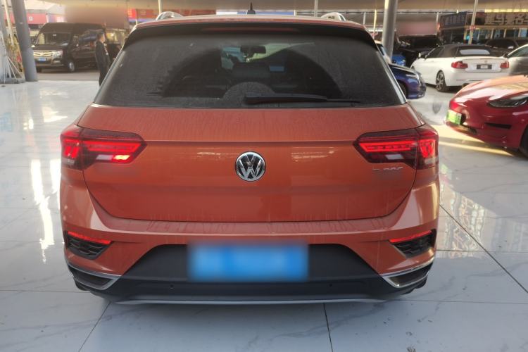 Used Volkswagen T-ROC 2018 280TSI DSG Two-Wheel-Drive Comfort Version China V Standard Rear