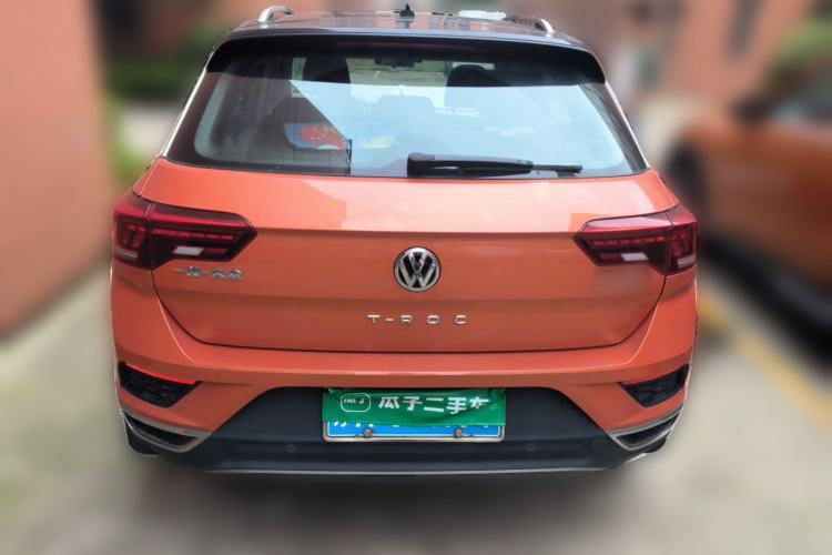 Used Volkswagen T-ROC 2018 280TSI DSG Two-Wheel-Drive Comfort Version China V Standard Rear