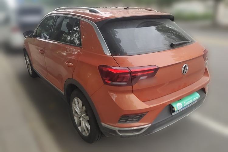Used Volkswagen T-ROC 2018 230TSI DSG Two-Wheel Drive Advanced Version China V Standard Rear Left 45 Deg
