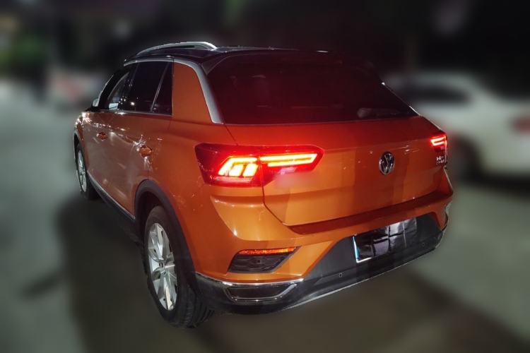 Used Volkswagen T-ROC 2018 230TSI DSG Two-Wheel Drive Advanced Version China V Standard Rear Left 45 Deg