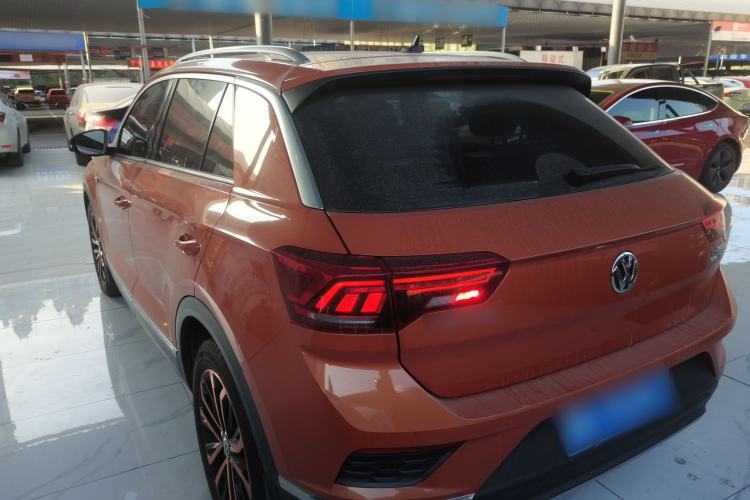 Used Volkswagen T-ROC 2018 280TSI DSG Two-Wheel-Drive Comfort Version China V Standard Rear Left 45 Deg