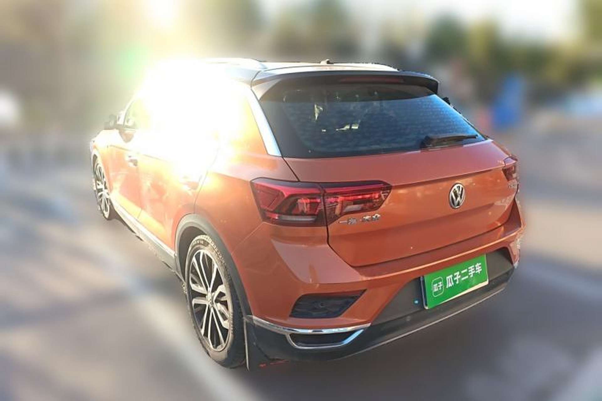 Used Volkswagen T-ROC 2018 280TSI DSG Two-Wheel-Drive Comfort Version China V Standard Rear Left 45 Deg