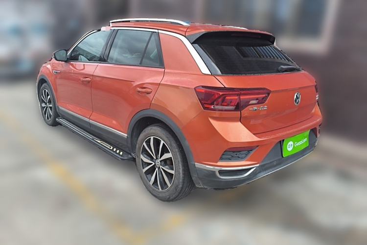 Used Volkswagen T-ROC 2018 280TSI DSG Two-Wheel-Drive Comfort Version China V Standard Rear Left 45 Deg