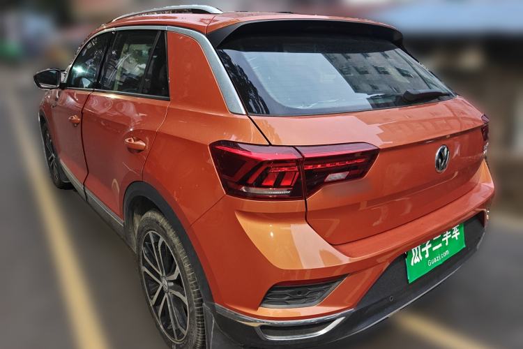Used Volkswagen T-ROC 2018 280TSI DSG Two-Wheel Drive Comfort Version China VI Standard Rear Left 45 Deg