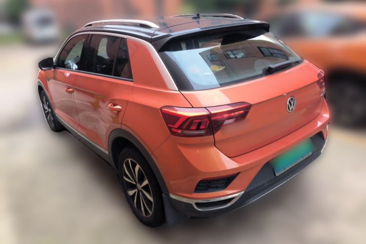 Used Volkswagen T-ROC 2018 280TSI DSG Two-Wheel-Drive Comfort Version China V Standard Rear Left 45 Deg