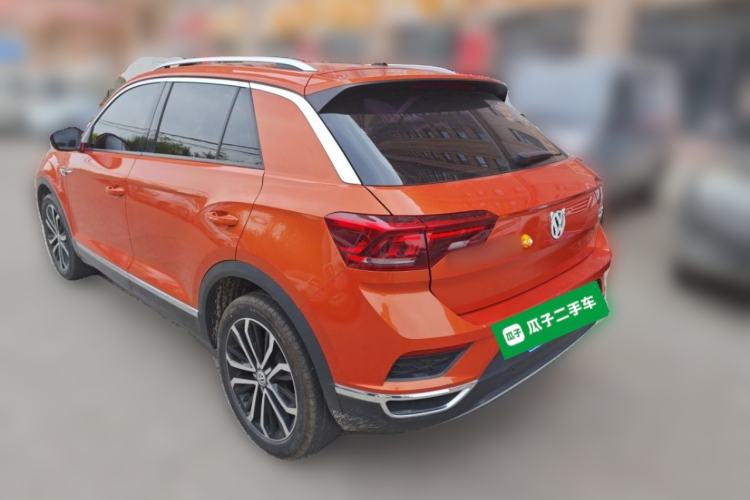 Used Volkswagen T-ROC 2018 280TSI DSG Two-Wheel-Drive Comfort Version China V Standard Rear Left 45 Deg