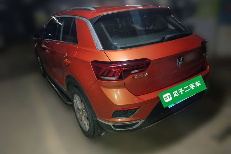 Used Volkswagen T-ROC 2018 230TSI DSG Two-Wheel Drive Advanced Version China VI Standard Rear Left 45 Deg