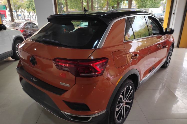 Used Volkswagen T-ROC 2018 280TSI DSG Two-Wheel-Drive Comfort Version China V Standard Rear Right 45 Deg