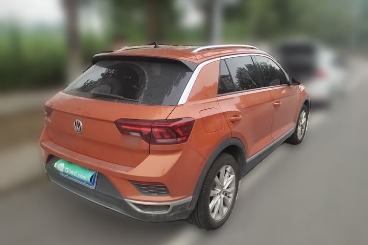 Used Volkswagen T-ROC 2018 230TSI DSG Two-Wheel Drive Advanced Version China V Standard Rear Right 45 Deg