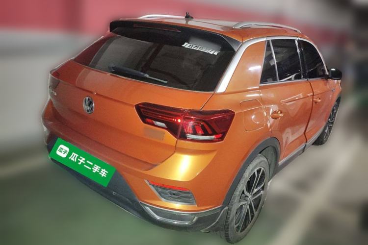 Used Volkswagen T-ROC 2018 280TSI DSG Two-Wheel-Drive Comfort Version China V Standard Rear Right 45 Deg