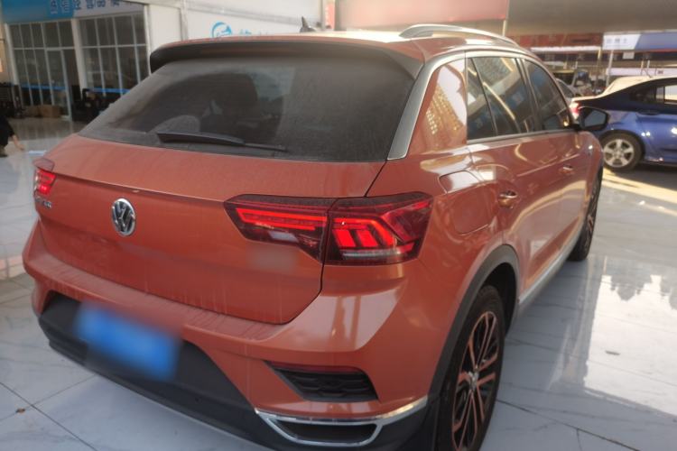 Used Volkswagen T-ROC 2018 280TSI DSG Two-Wheel-Drive Comfort Version China V Standard Rear Right 45 Deg