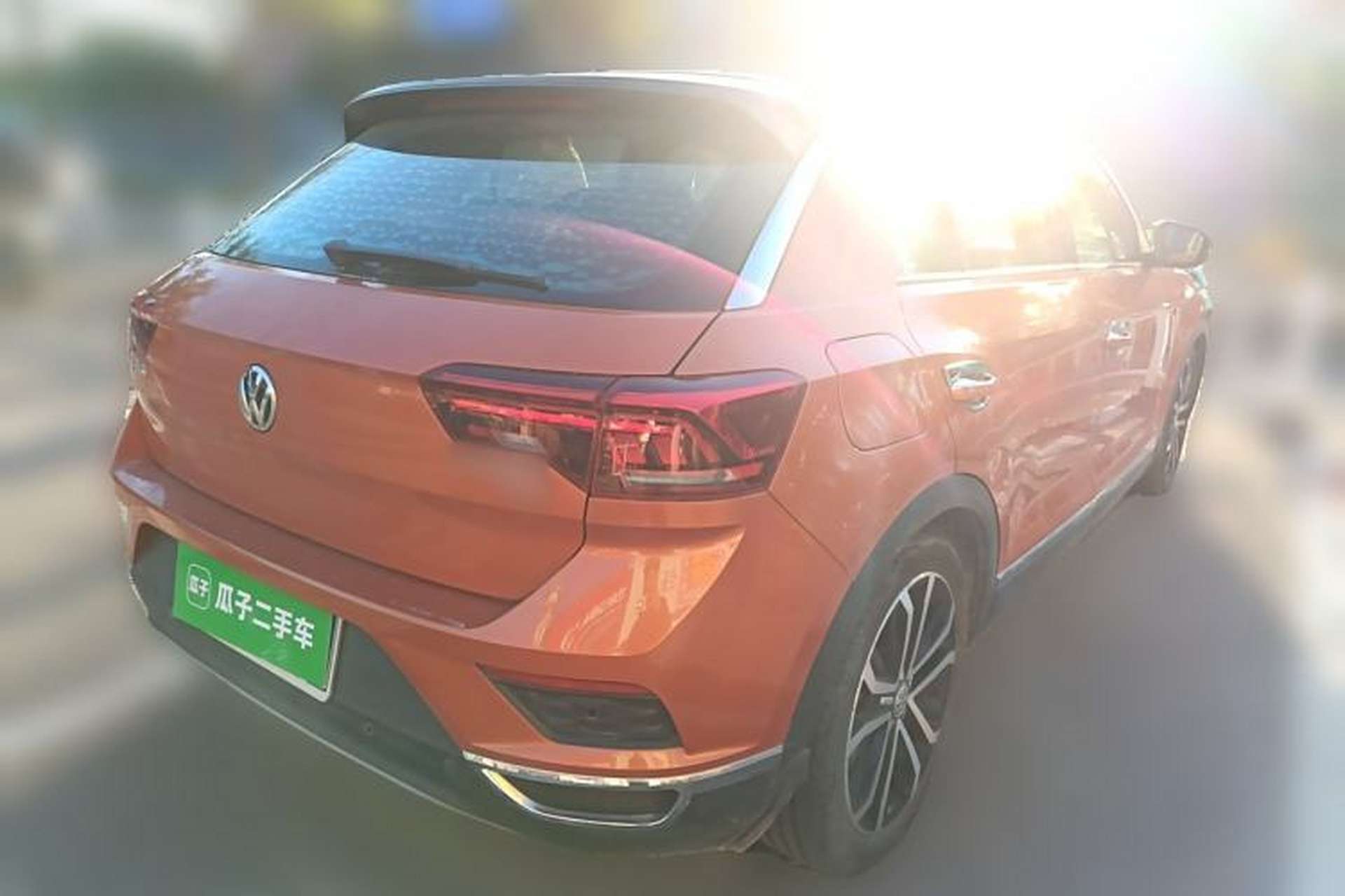 Used Volkswagen T-ROC 2018 280TSI DSG Two-Wheel-Drive Comfort Version China V Standard Rear Right 45 Deg