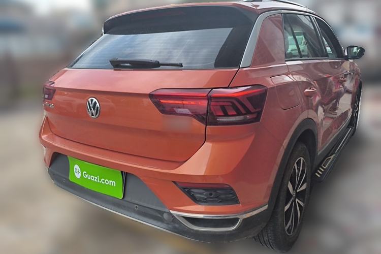 Used Volkswagen T-ROC 2018 280TSI DSG Two-Wheel-Drive Comfort Version China V Standard Rear Right 45 Deg