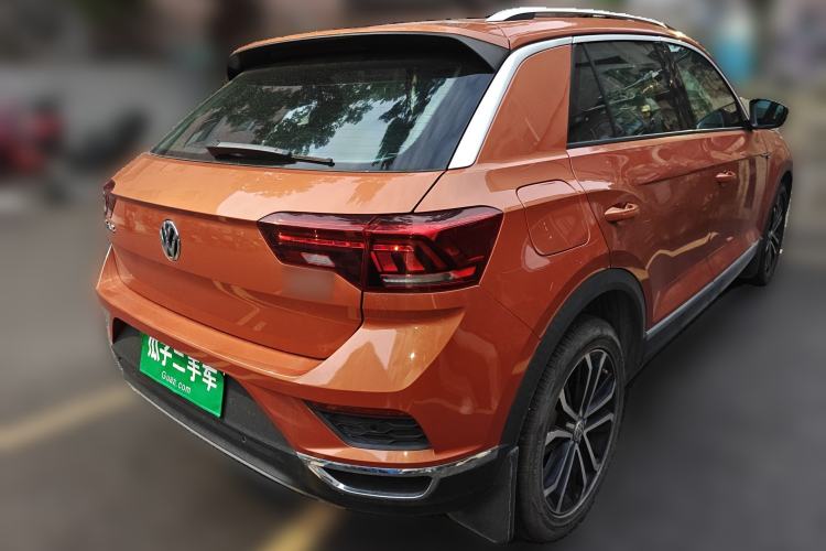 Used Volkswagen T-ROC 2018 280TSI DSG Two-Wheel Drive Comfort Version China VI Standard Rear Right 45 Deg