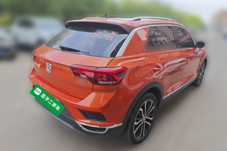 Used Volkswagen T-ROC 2018 280TSI DSG Two-Wheel-Drive Comfort Version China V Standard Rear Right 45 Deg