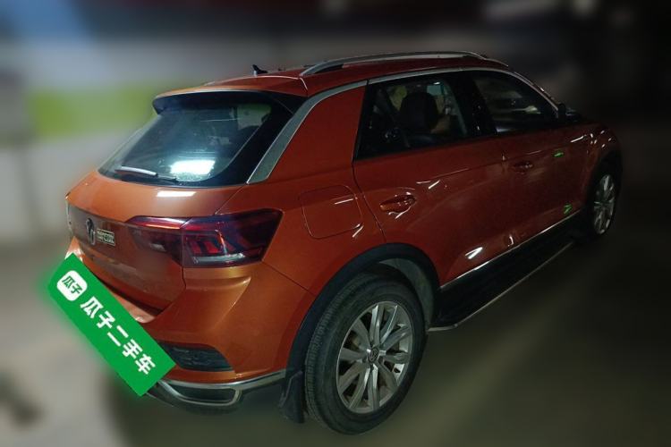 Used Volkswagen T-ROC 2018 230TSI DSG Two-Wheel Drive Advanced Version China VI Standard Rear Right 45 Deg