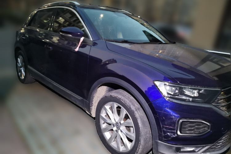 Used Volkswagen T-ROC 2018 230TSI DSG Two-Wheel Drive Advanced Version China V Standard Front Right 45 Deg