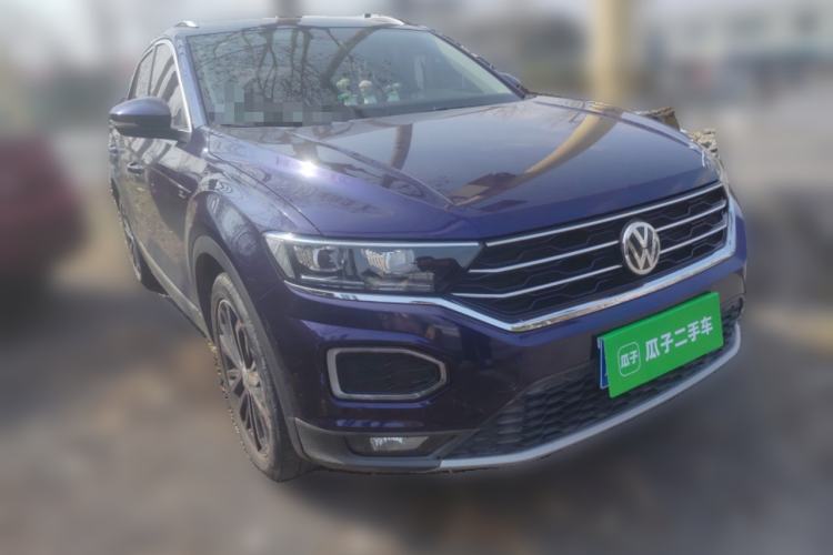 Used Volkswagen T-ROC 2018 280TSI DSG Two-Wheel-Drive Comfort Version China V Standard Front Right 45 Deg