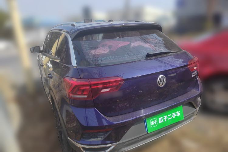 Used Volkswagen T-ROC 2018 280TSI DSG Two-Wheel-Drive Comfort Version China V Standard Rear Left 45 Deg