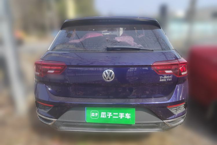 Used Volkswagen T-ROC 2018 280TSI DSG Two-Wheel-Drive Comfort Version China V Standard Rear