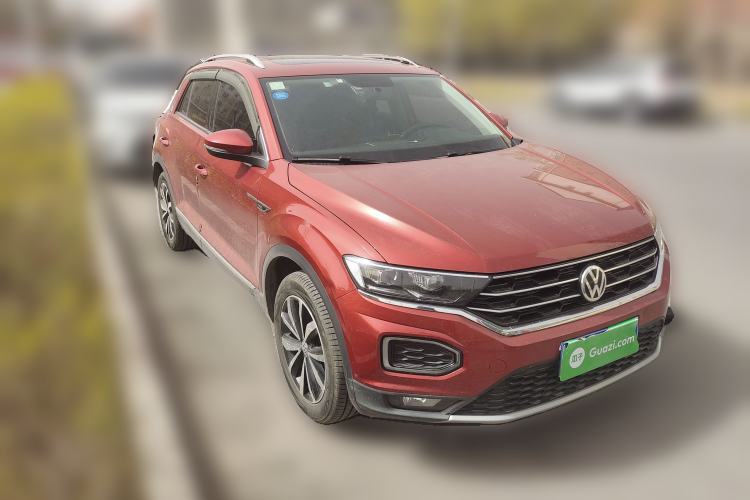 Used Volkswagen T-ROC 2018 280TSI DSG Two-Wheel-Drive Comfort Version China V Standard Front Right 45 Deg